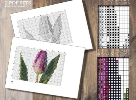 flower-tulip-modern-pattern-chart