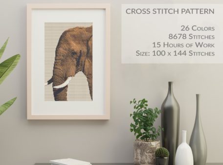 elephant-cross-stitch-picture