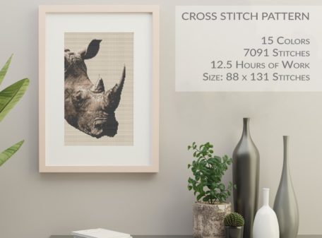 rhinoceros-cross-stitch-picture