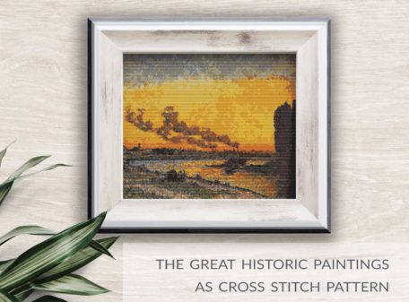 sunset-paris-cross-stitch-picture